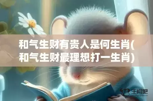 和气生财有贵人是何生肖(和气生财最理想打一生肖)(和气生财有贵人指什么生肖)