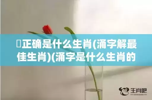 湧正确是什么生肖(涌字解最佳生肖)(涌字是什么生肖的动物)