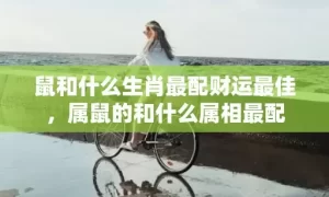 鼠和什么生肖最配财运最佳，属鼠的和什么属相最配