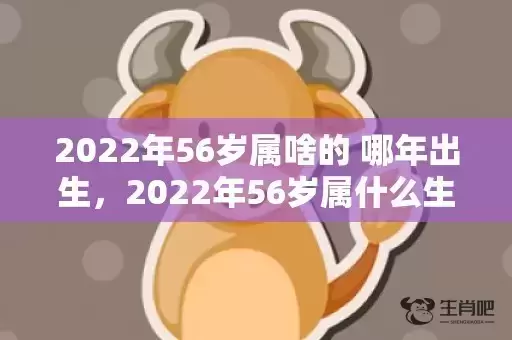 2022年56岁属啥的 哪年出生，2022年56岁属什么生肖