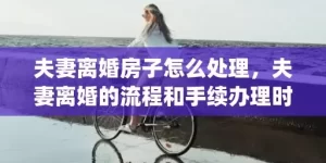 夫妻离婚房子怎么处理，夫妻离婚的流程和手续办理时间(怎么办理离婚手续最快)