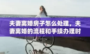 夫妻离婚房子怎么处理，夫妻离婚的流程和手续办理时间(怎么办理离婚手续最快)