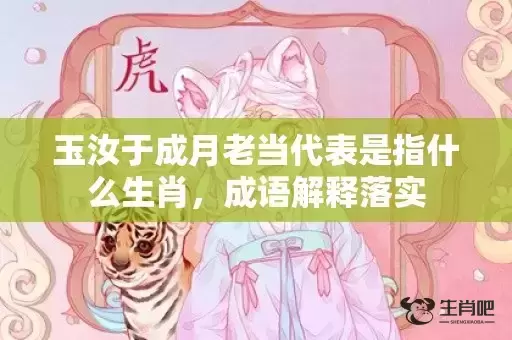 玉汝于成月老当代表是指什么生肖，成语解释落实