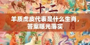 羊质虎皮代表是什么生肖，答案曝光落实