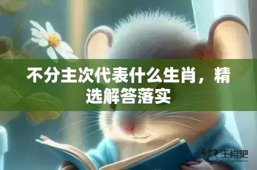 不分主次代表什么生肖，精选解答落实