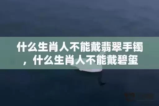 什么生肖人不能戴翡翠手镯，什么生肖人不能戴碧玺