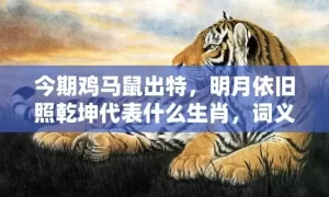 今期鸡马鼠出特,明月依旧照乾坤代表什么生肖,词义曝光落实缩略图 今期鸡马鼠出特,明月依旧照乾坤代表什么生肖,词义曝光落实