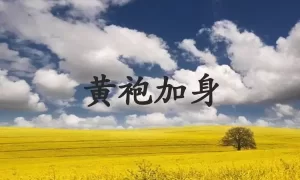 黄袍加身