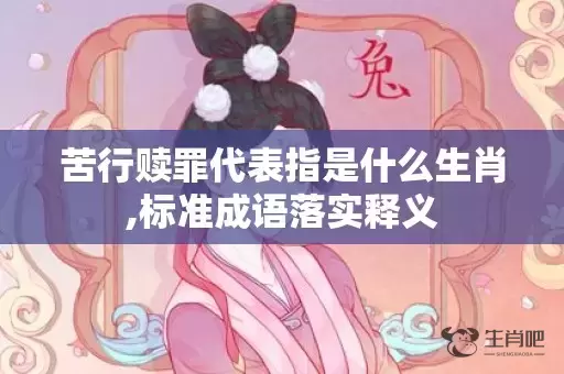 苦行赎罪代表指是什么生肖,标准成语落实释义插图