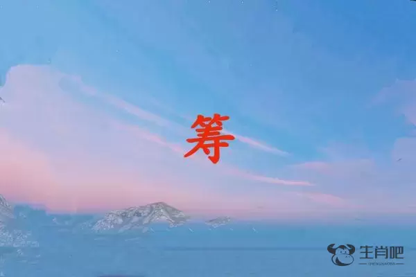 筹字打一生肖（筹字是什么生肖）插图