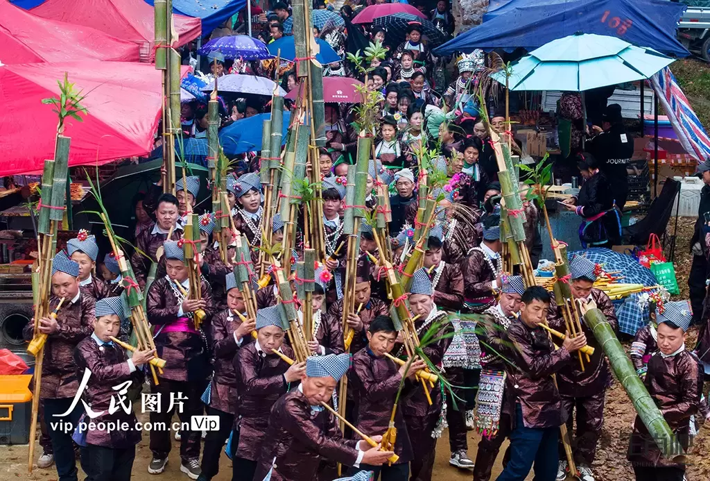 贵州从江：欢度芦笙节插图1