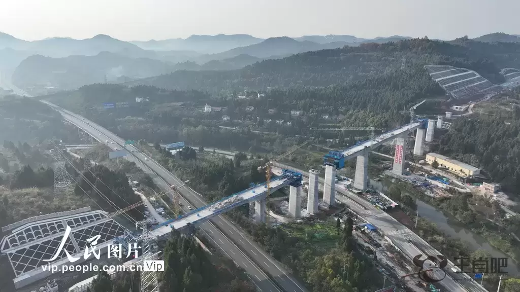 江家山西河特大桥连续梁施工完成插图2