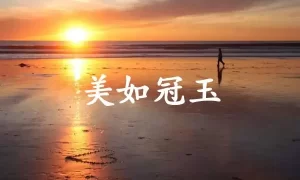 美如冠玉