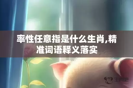 率性任意指是什么生肖,精准词语释义落实插图