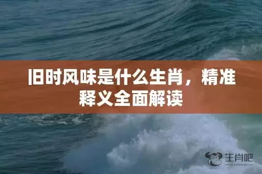 旧时风味是什么生肖，精准释义全面解读插图