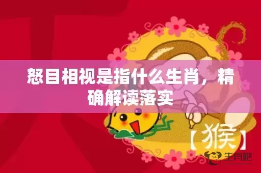 怒目相视是指什么生肖，精确解读落实插图