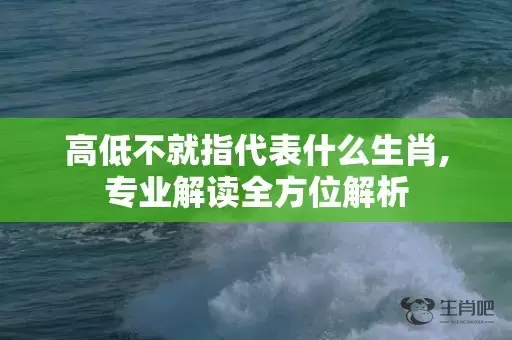高低不就指代表什么生肖,专业解读全方位解析插图