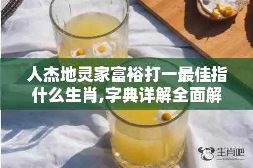 人杰地灵家富裕打一最佳指什么生肖,字典详解全面解读插图