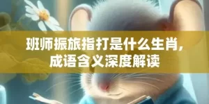 班师振旅指打是什么生肖,成语含义深度解读