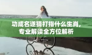功成名遂猜打指什么生肖,专业解读全方位解析缩略图 功成名遂猜打指什么生肖,专业解读全方位解析