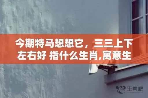 今期特马想想它，三三上下左右好 指什么生肖,寓意生肖深度解读插图